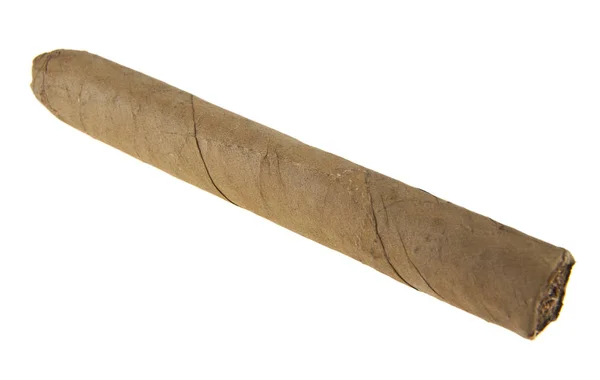 Cigar på vit bakgrund — Stockfoto