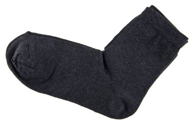 beyaz zemin üzerine çorap