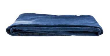 Beyaz arkaplanda kot pantolon