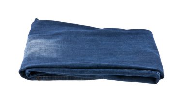 Beyaz arkaplanda kot pantolon