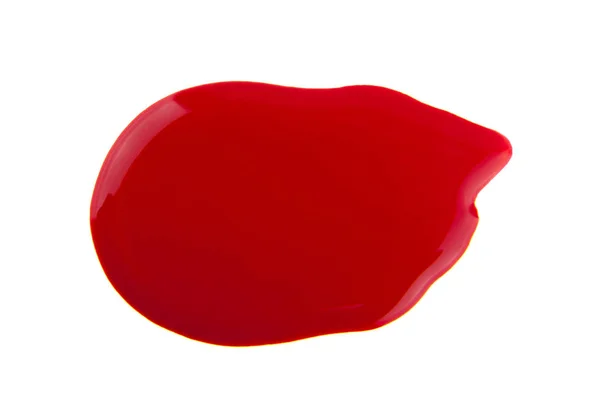 붉은 매니큐어 — 스톡 사진