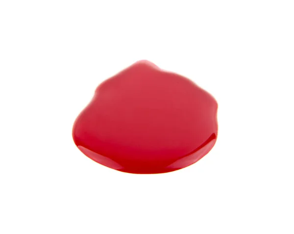 Rött nagellack — Stockfoto