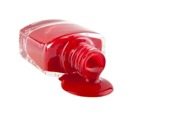 Red nail Polish — Stock Photo, Image