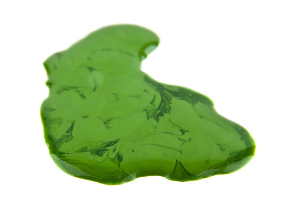 Esmalte de uñas verde —  Fotos de Stock