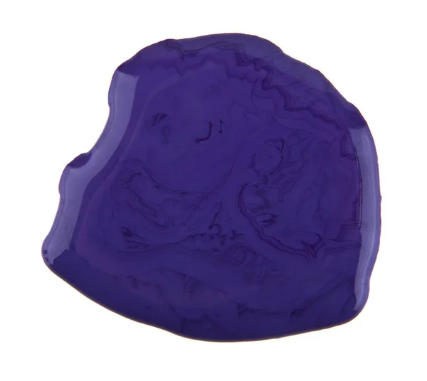 紫色指甲油 — 图库照片