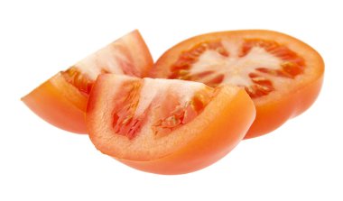 beyaz zemin üzerine domates