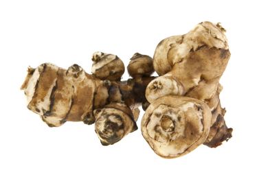 Beyaz arkaplanda Kudüs enginarı