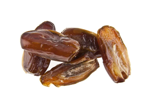 Dates on white background — Stock Photo, Image