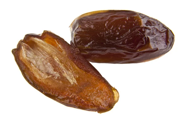 Dates on white background — Stock Photo, Image