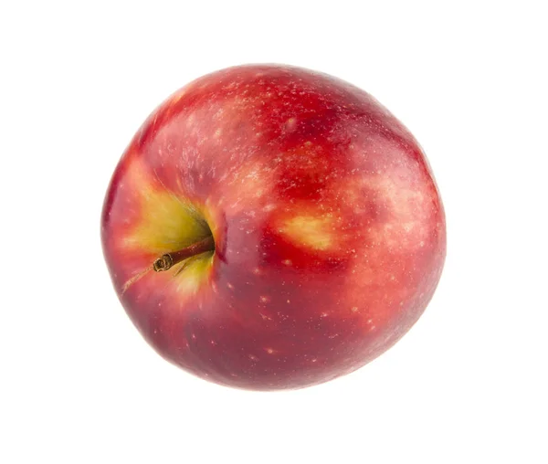 Beyaz arkaplanda kırmızı elmalar — Stok fotoğraf