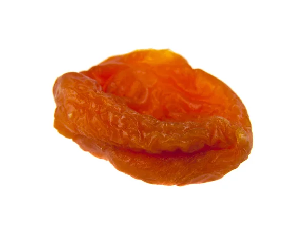 Getrocknete Aprikosen auf weißem Hintergrund — Stockfoto