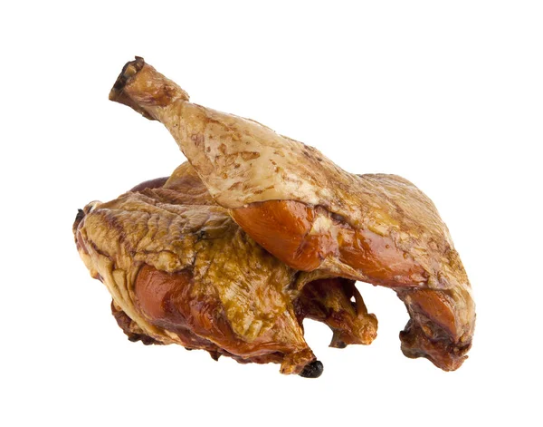 Kaki ayam dengan latar belakang putih — Stok Foto