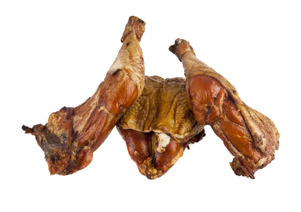 Chicken legs on white background — Stock Photo, Image