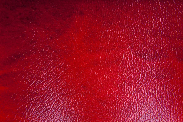 Texture abstraite en cuir rouge — Photo