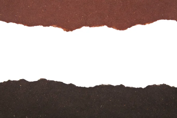 Картон с карандашом на белом фоне — стоковое фото