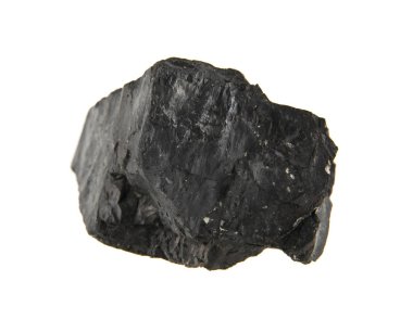 Beyaz arkaplanda taş