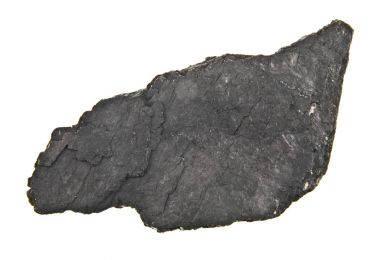 Beyaz arka plan üzerinde kömür