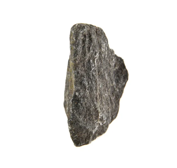 Pedra sobre fundo branco — Fotografia de Stock