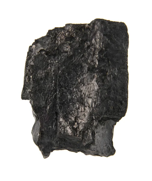 Coal on white background — Stock Photo, Image