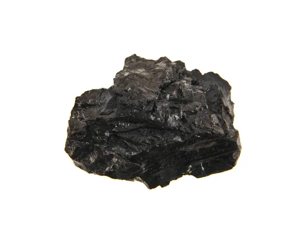 Coal on white background — Stock Photo, Image