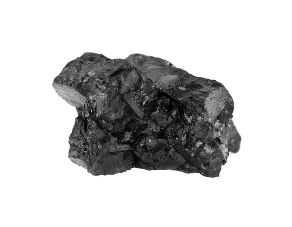 Coal on white background — Stock Photo, Image