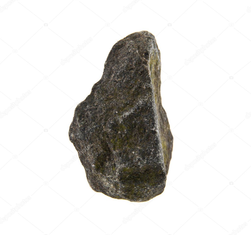 stone on white background