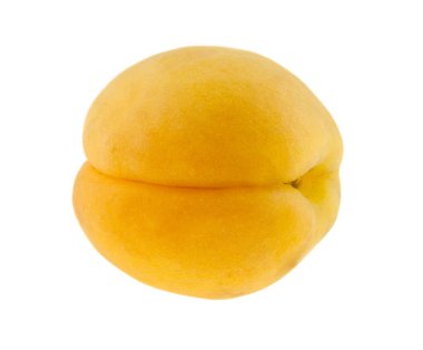 Beyaz arka plan closeup izole kayısı