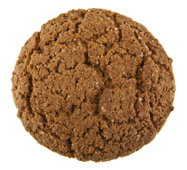 Havregryn cookies isolerade på vit bakgrund — Stockfoto