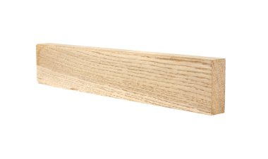 Ahşap tahtası beyaz arka plan yakın çekim izole