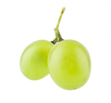 Beyaz arka plan closeup izole üzüm