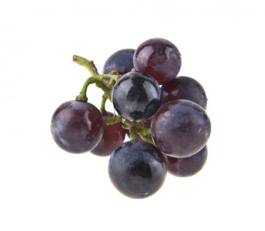 Beyaz arka plan closeup izole üzüm