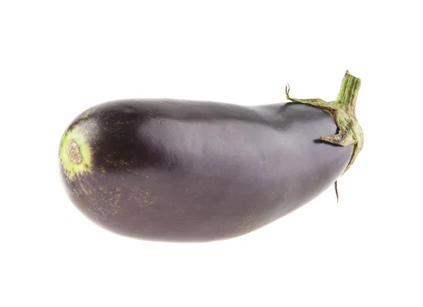 Eggplant isolated on white background closeup — Stock Photo, Image