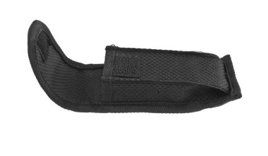 siyah kapak beyaz arka plan yakın çekim izole