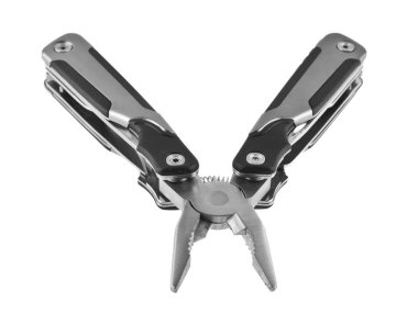 Beyaz arka plan closeup izole evrensel pense