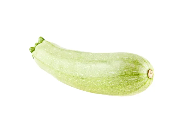 Zucchini isoliert auf weißem Hintergrund Nahaufnahme — Stockfoto