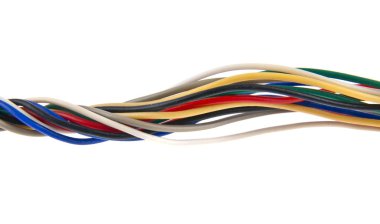 Beyaz arka plan closeup izole teller