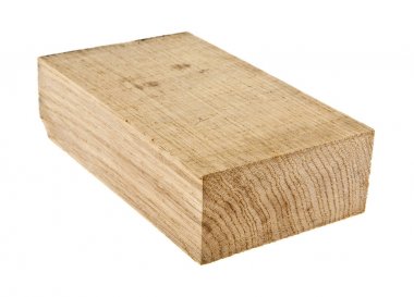 Beyaz arka plan yakın çekim izole ahşap bar