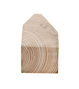 Beyaz arka plan yakın çekim izole ahşap bar