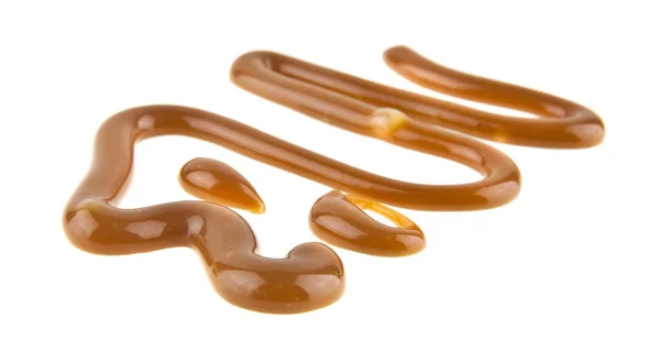 Caramelo isolado no fundo branco close-up — Fotografia de Stock