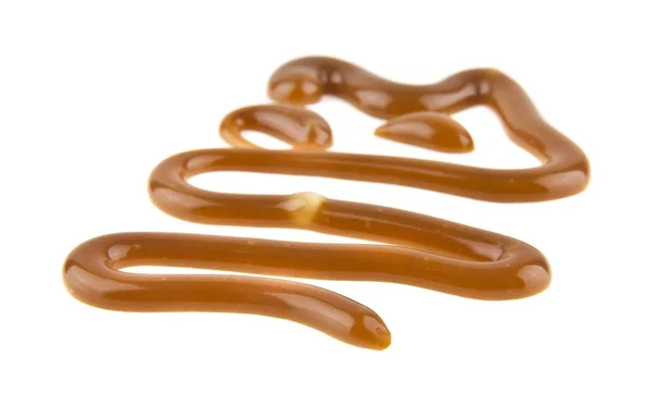Caramelo isolado no fundo branco close-up — Fotografia de Stock