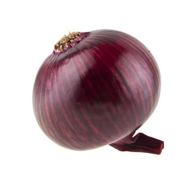 Beyaz arka plan closeup izole soğan