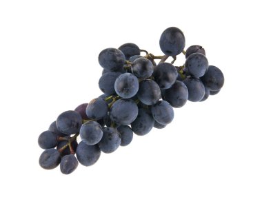 Beyaz arka plan closeup izole üzüm demet