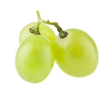Beyaz arka plan closeup izole üzüm