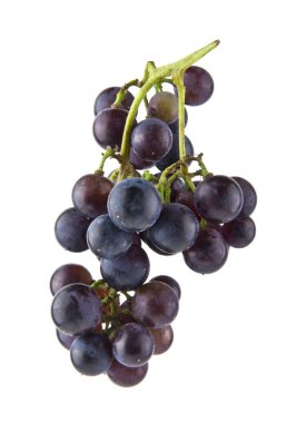Beyaz arka plan closeup izole üzüm