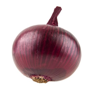 Beyaz bir arka plan üzerinde izole soğan