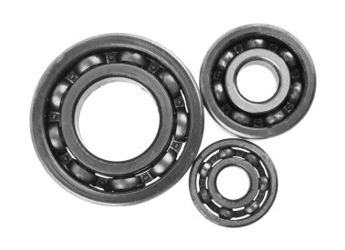 Beyaz arka plan üzerinde izole rulman