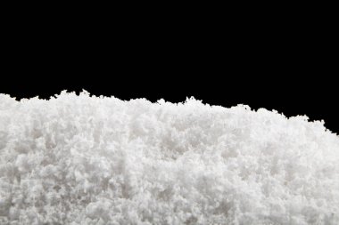 bir arka plan siyah yakın çekim kar