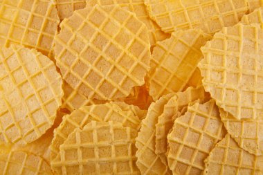 Arka plan olarak patates cipsi