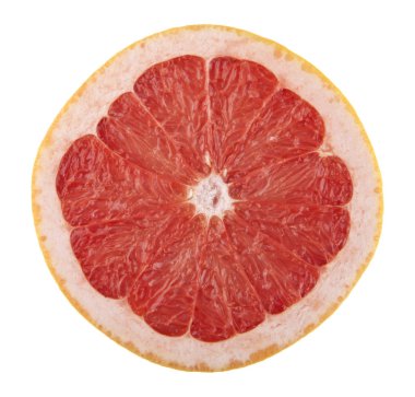 greyfurt beyaz arkaplanda izole