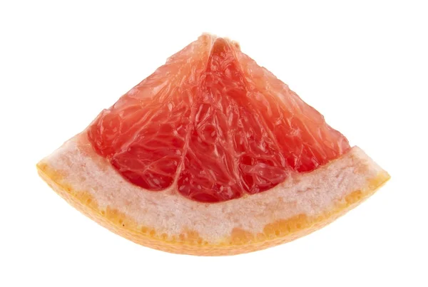 Fehér alapon izolált grapefruit — Stock Fotó